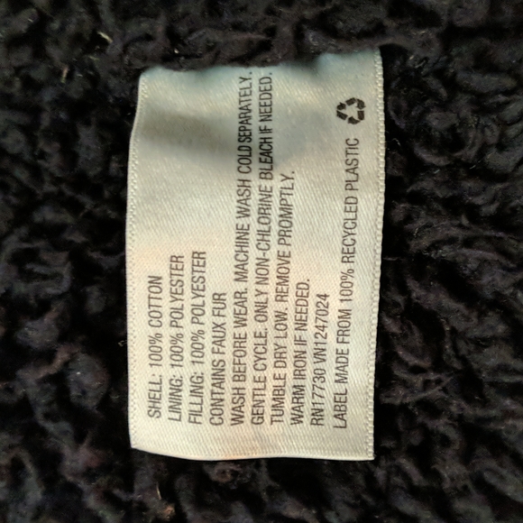 Mossimo Supply Youth Sherpa lined hooded jacket - Picture 5 of 5